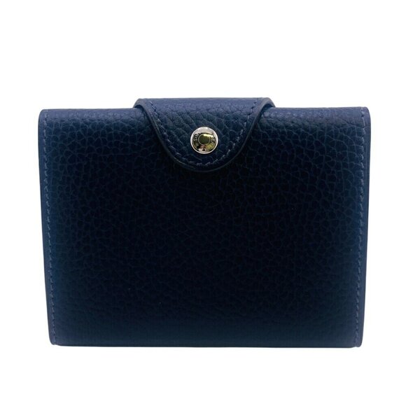 HERMES Navy Wallet - Picture 1 of 12
